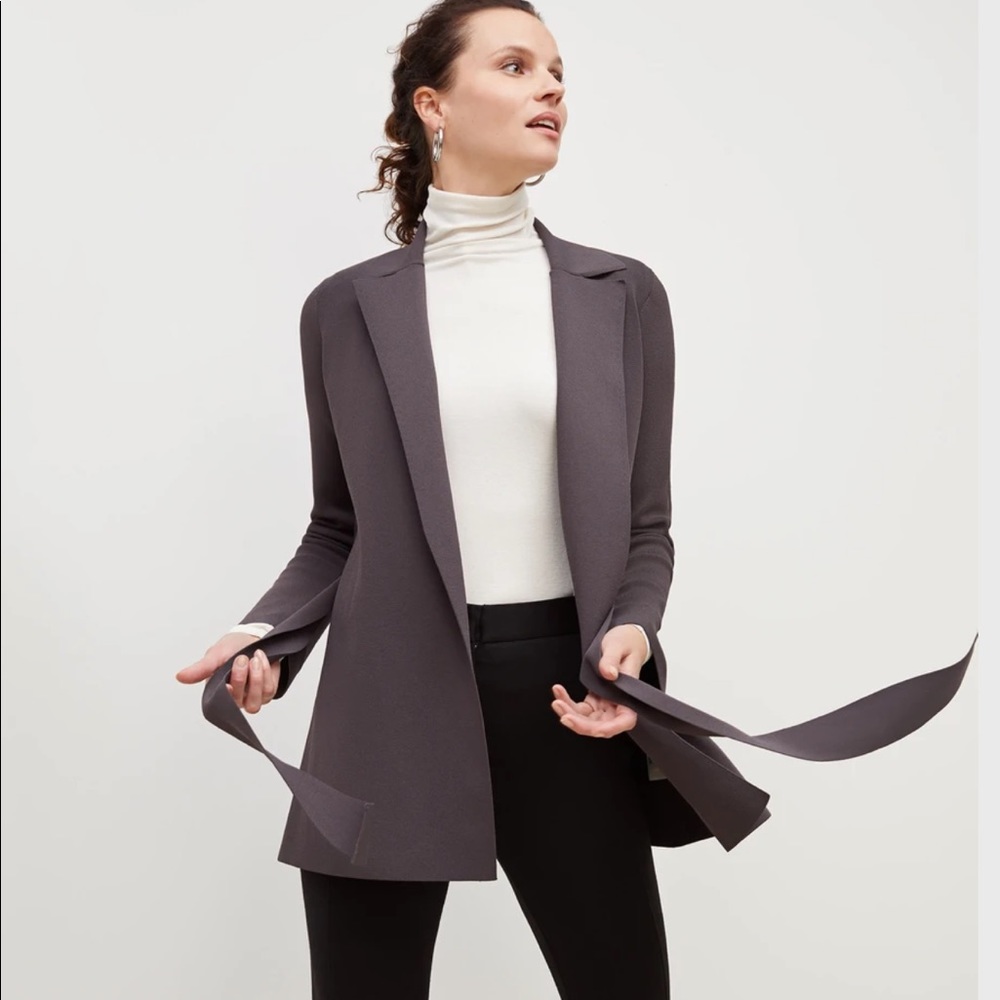 M.M. Lafleur Charcoal Merritt Jardigan